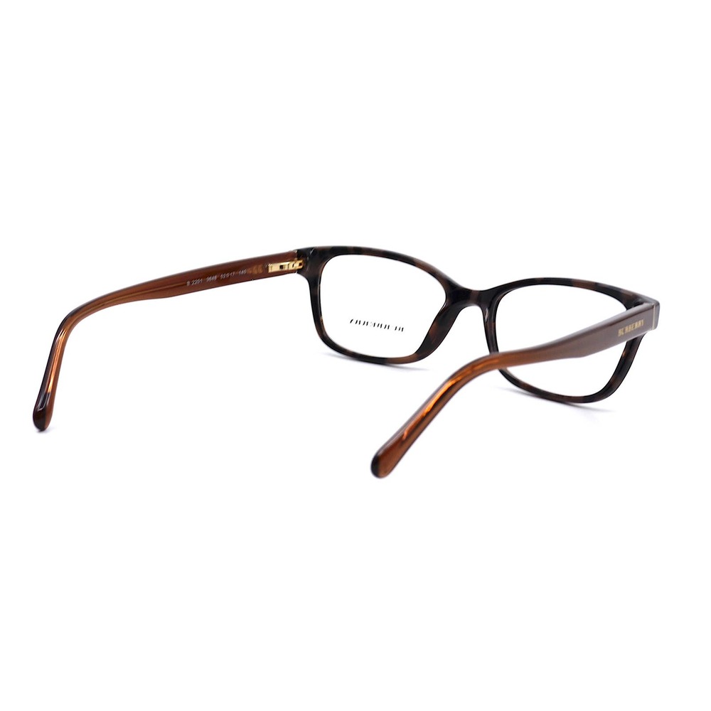 BURBERRY BE2201 3648 MARBLE BROWN AUTHENTIC WOMEN'S EYEGLASSES - Picture 5 of 12